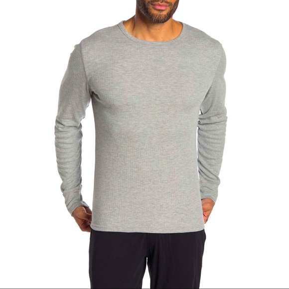 Slate & Stone Other - Slate & Stone $98 Ribbed Crew Neck T Shirt Grey